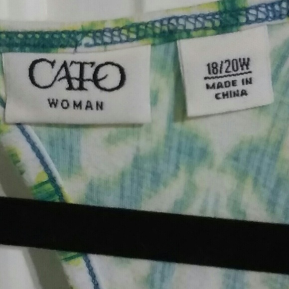 🌷4/$25🌷Cato blouse 18/20w - Picture 2 of 3